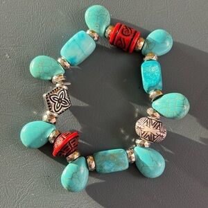 Handmade beaded bracelet
